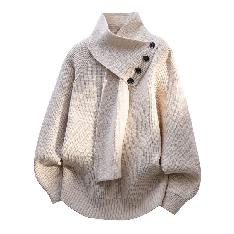 Arielle – Cosy Scarf-Neck Jumper – image 4