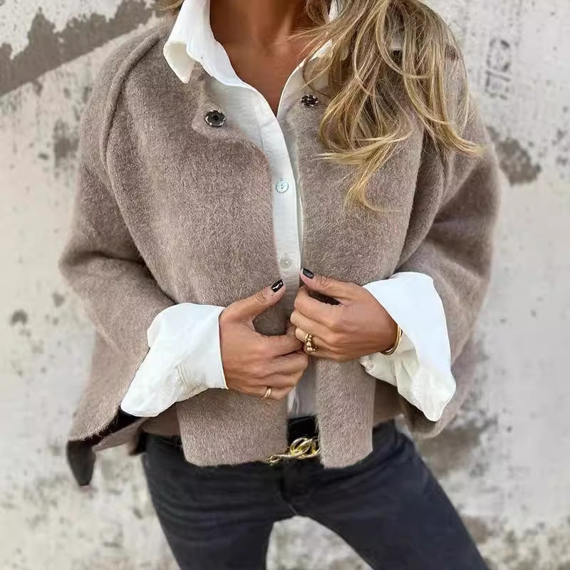 Cecila Loose Cashmere Jacket - 1